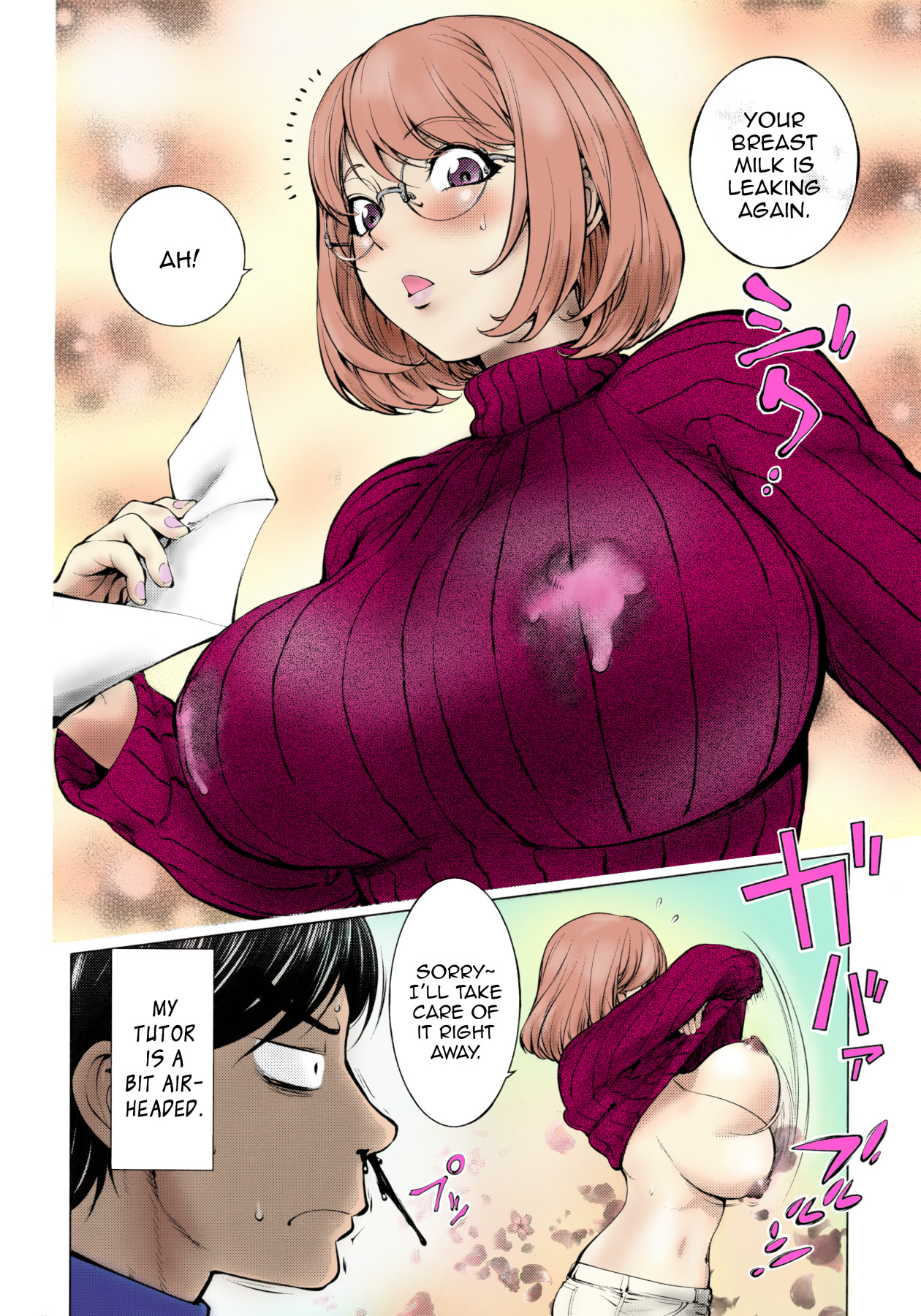 Hentai Manga Comic-Tutor Milk-Read-5